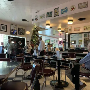 Interior of 410.