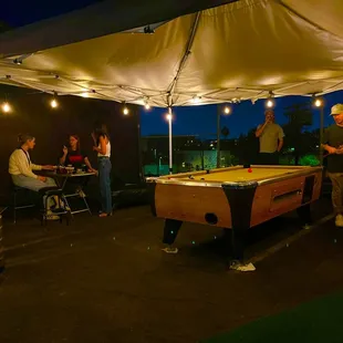 Outside - pool area