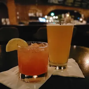 Negroni and Hazy DIPA