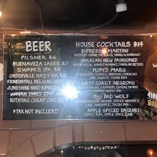 Menu 01/23
