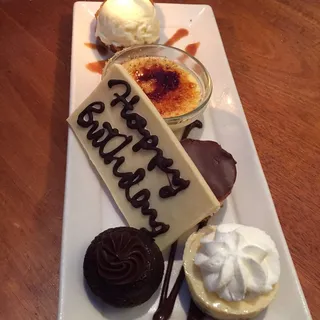 Dessert Sampler Plate