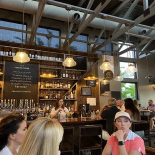 Bar area