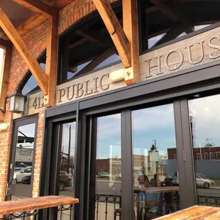 Outdoor seating