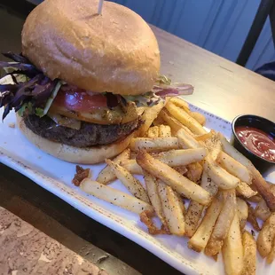 Smoked Gouda Burger