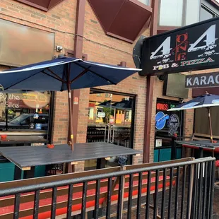 Store front of the bar