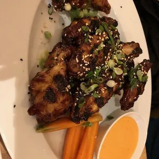 korean bbq wings