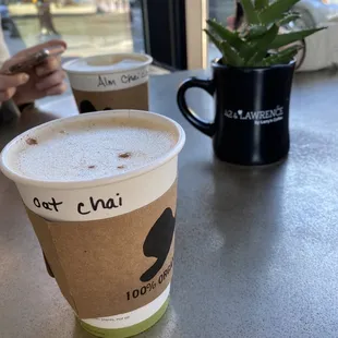 Oat Milk Chai Tea Latte