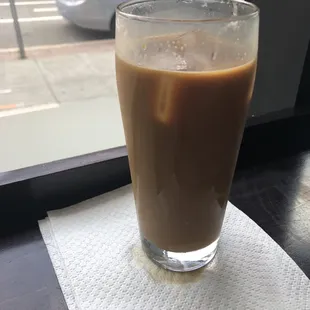 Iced Vanilla Latte