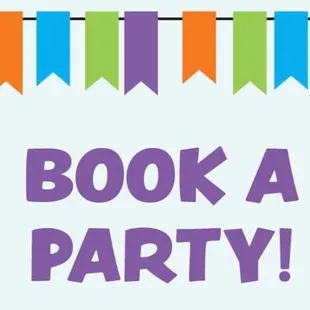 For those of you interested in booking a party, you can now book it online!!! CHECK OUT OUR AMAZING PACKAGES!!!