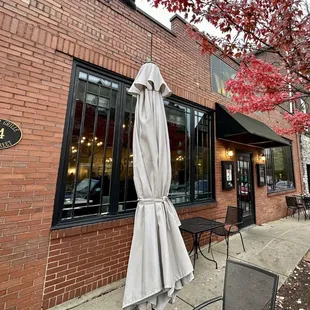 Exterior of restaurant