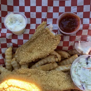 2 piece Catfish Fillets