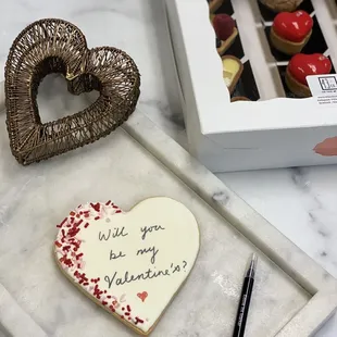 Valentine's Day Cookie Message DIY Kit