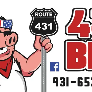 a pig holding a sign