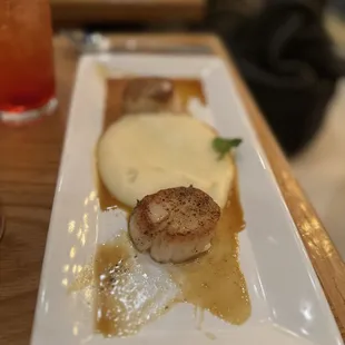 Scallops appetizer