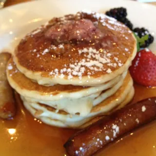 Stacks of Silver Dollar Pancakes