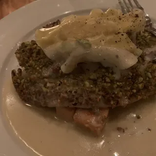 Pistachio Crusted Tilapia