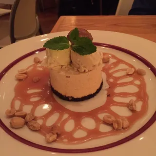 Peanut Butter Mousse Tart