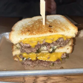 Green Chile Patty Melt
