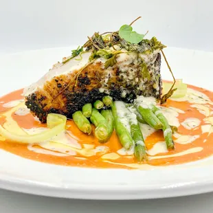 food, grilled fish