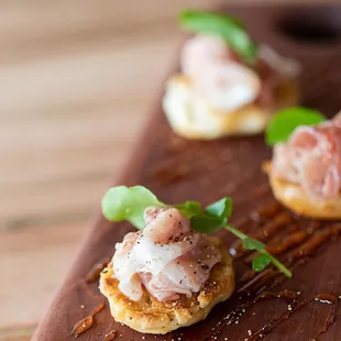 Mini Ham Biscuits!