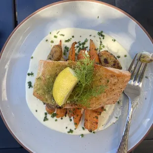 Roasted Salmon