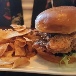 Crispy Pork Loin Sandwich