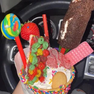 superman masterpiece milkshake