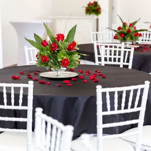 Ready and waiting! Red rose elegance