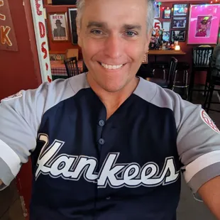 The unofficial bar of the New York Yankees lol, jk Debbie