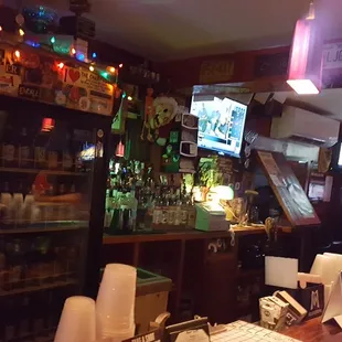 Right side of bar