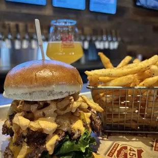 450 Burger and Fries