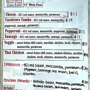 Menu Board