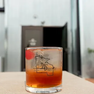 45th Parallel Distillery's classic Lakeside Old Fashioned