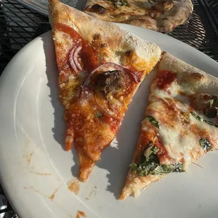 Old Roscoe and Margheritabpizza