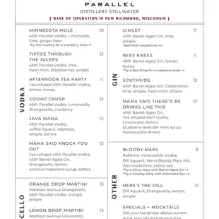 Summer 2024 Menu (B)