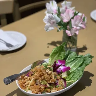 Nam Khao Tod (Crispy rice salad)