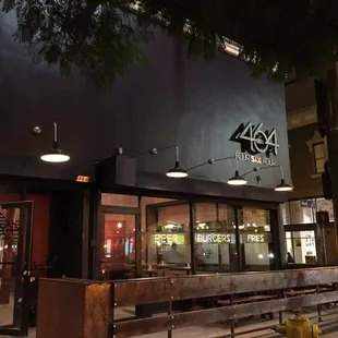 Corner of Main and 5th.