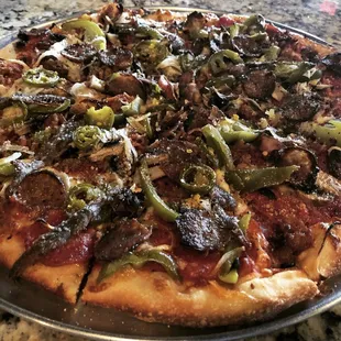 Best pizza I've ever eaten. You gotta try the 46th Street specialty pizza with anchovies. Amazing!