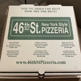 Pizza Delivery Box