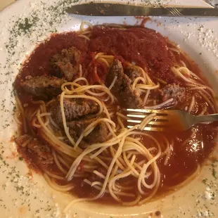 Children&apos;s Spaghetti with Meatball