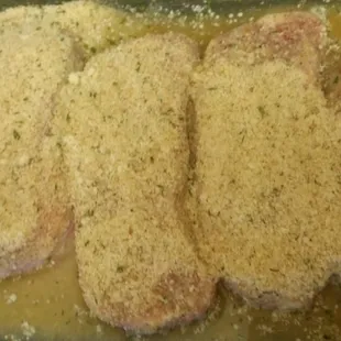 Lunch pork chops