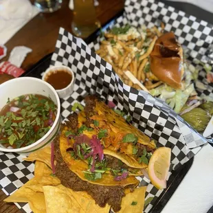 Birria tacos