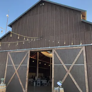 Main barn entrance