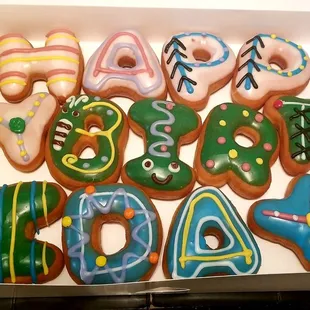 Happy Birthday donuts!