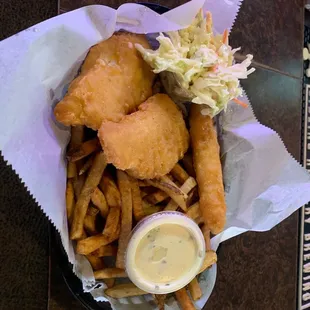 fish and chips, fish, seafood, food