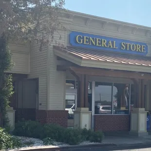 Entrance to store.