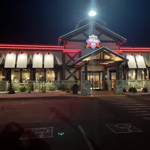 Front of restaurant