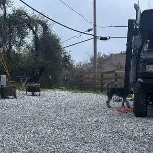 Gravel perfect for rainy weather