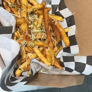 Garlic Parmesan Fries