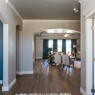 open floor plan designed interior home by 4Corners